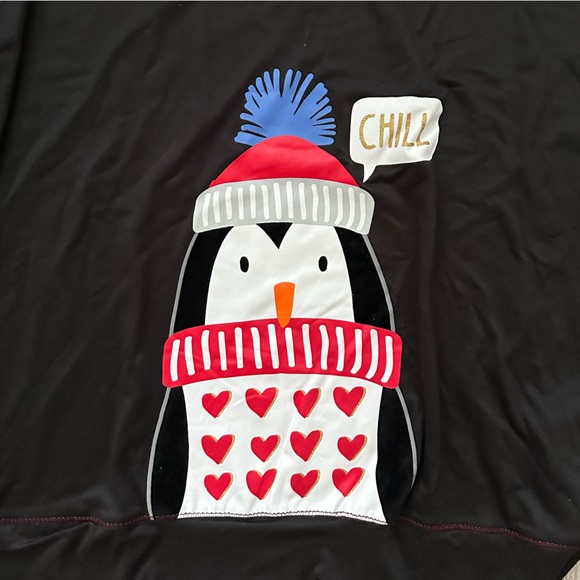 Secret Treasures Christmas Penguin Pajama Set - Picture 4 of 9